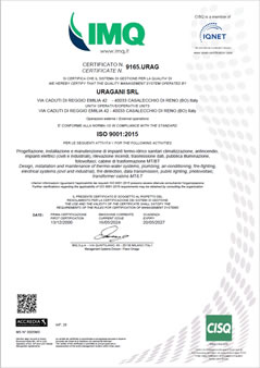 certificato IMQ IQNET